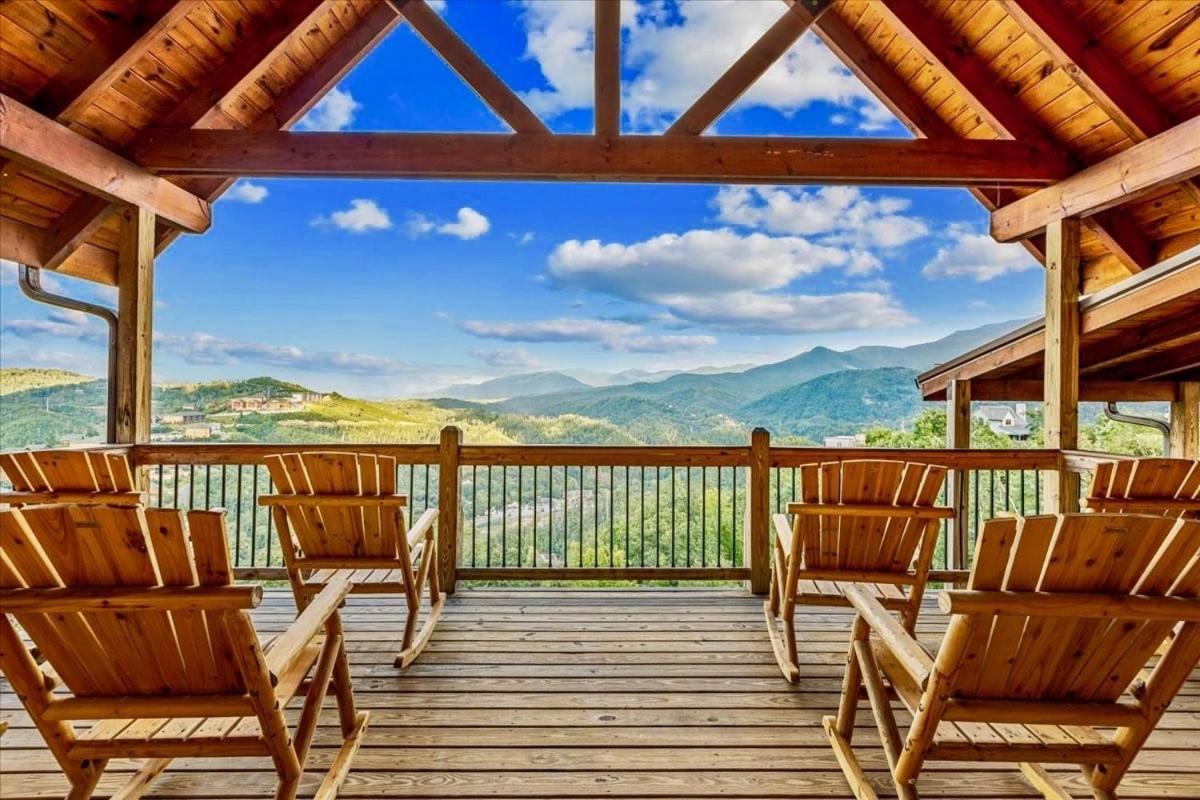 Mansion In The Sky Cabin Гатлинбург Экстерьер фото